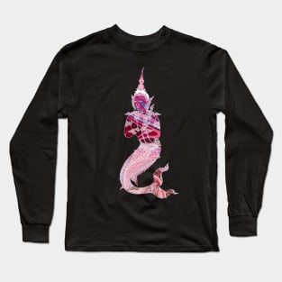 Thailand Kinnaree – Figure Of Spiritual Good Fortune Long Sleeve T-Shirt